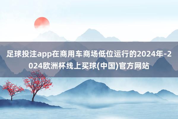 足球投注app在商用车商场低位运行的2024年-2024欧洲杯线上买球(中国)官方网站
